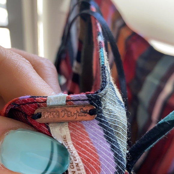 FREE PEOPLE Women's Multi-Striped SPLIT tunic ❤️❤️ - Picture 8 of 11